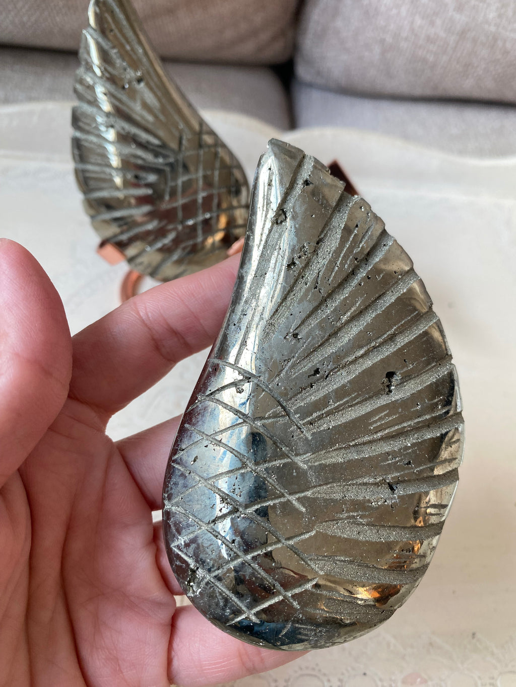 Pyrite Angel Wings