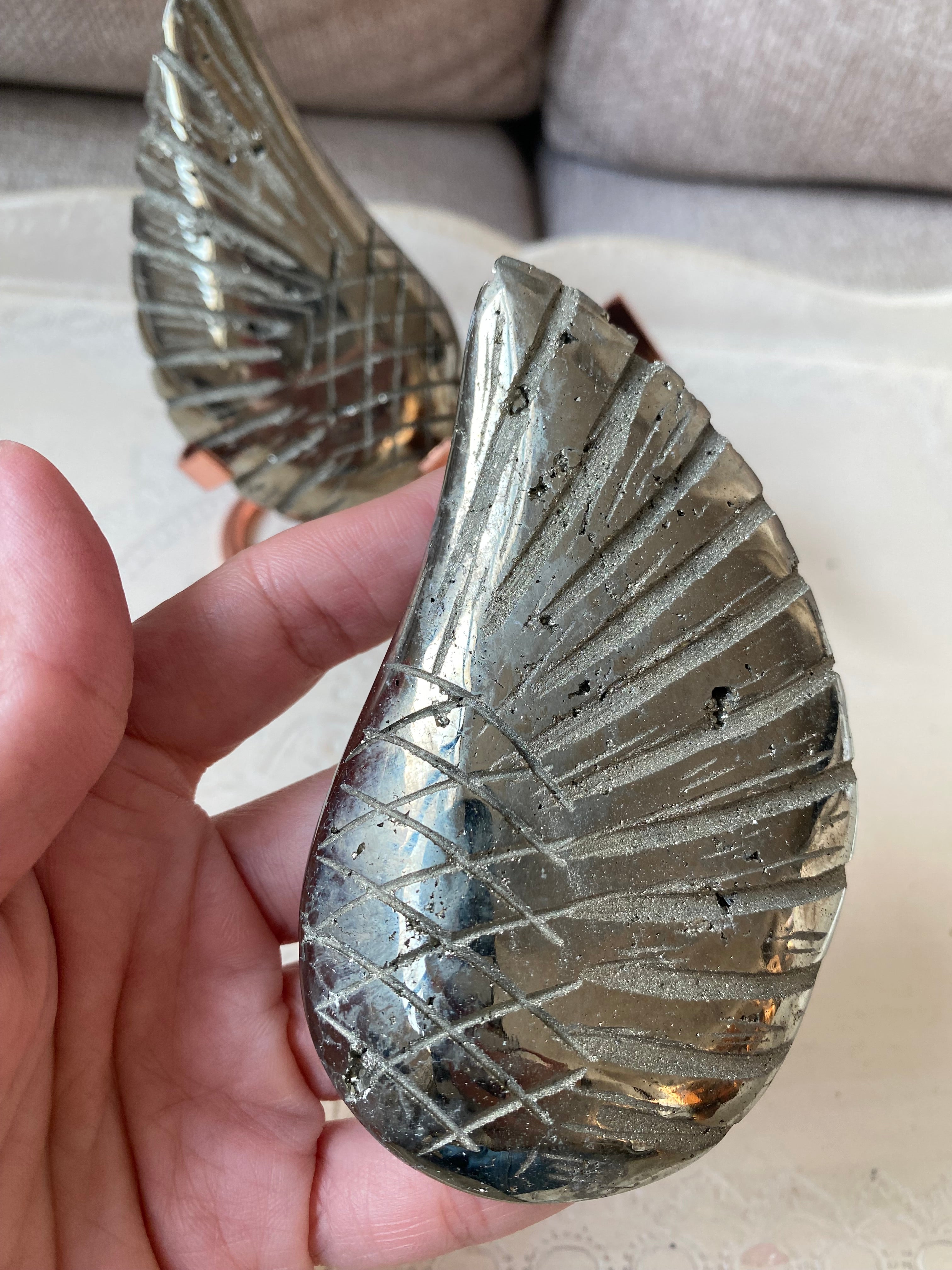Pyrite Angel Wings