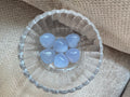 Mini Blue Chalcedony heart