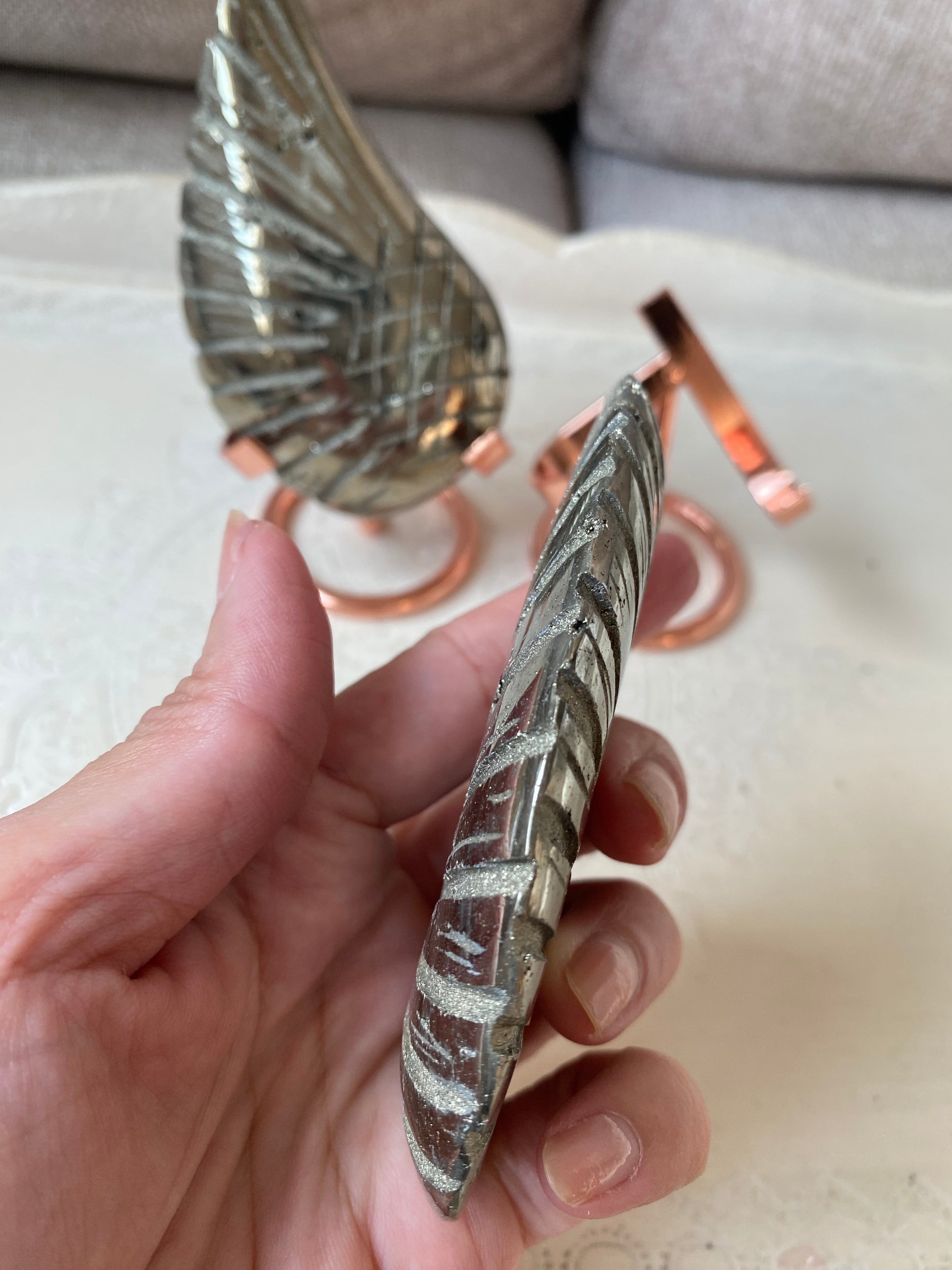 Pyrite Angel Wings
