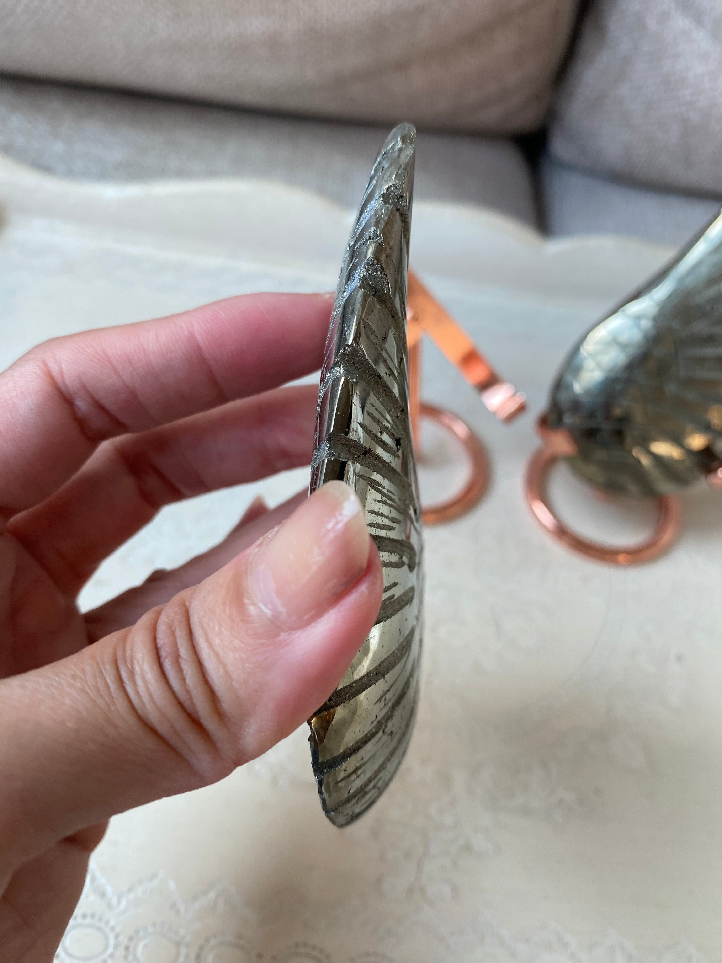 Pyrite Angel Wings