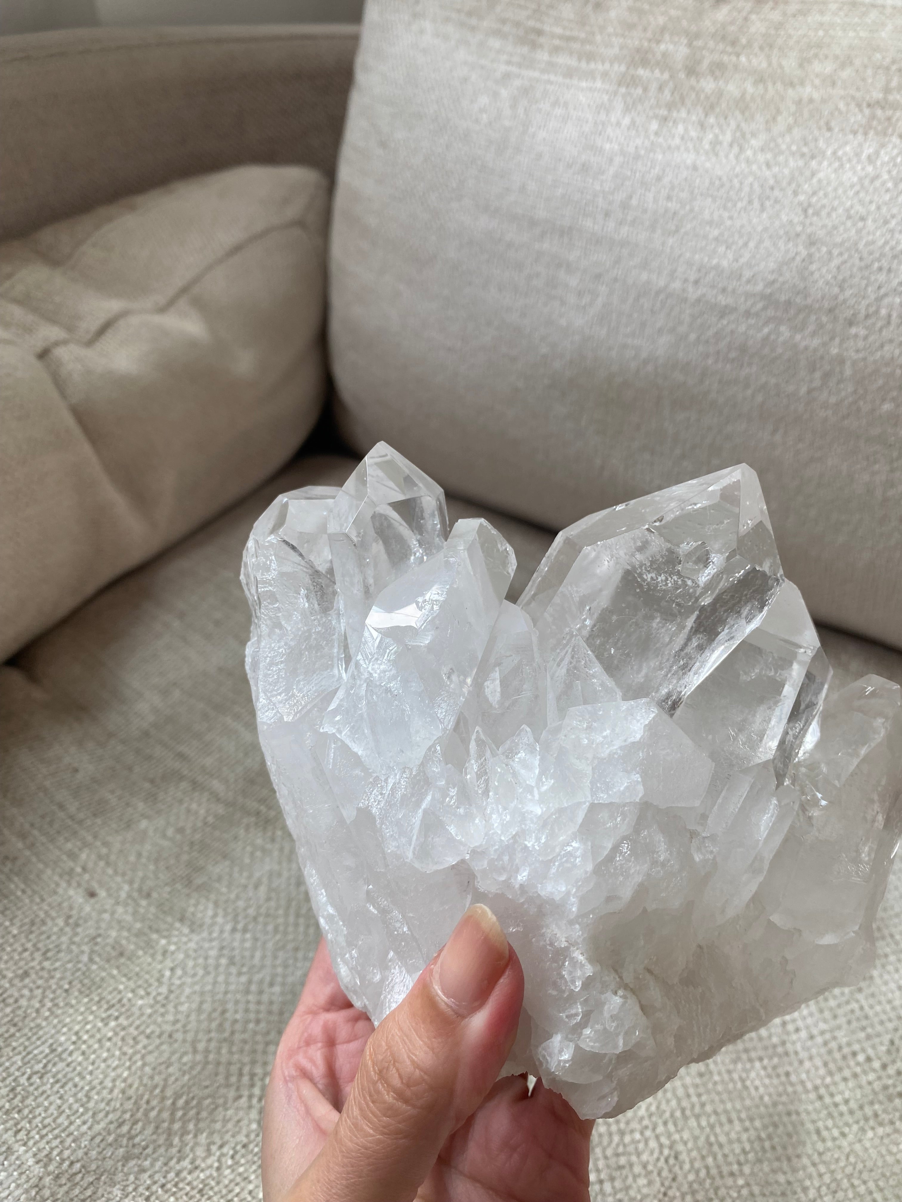 Clear Quartz cluster