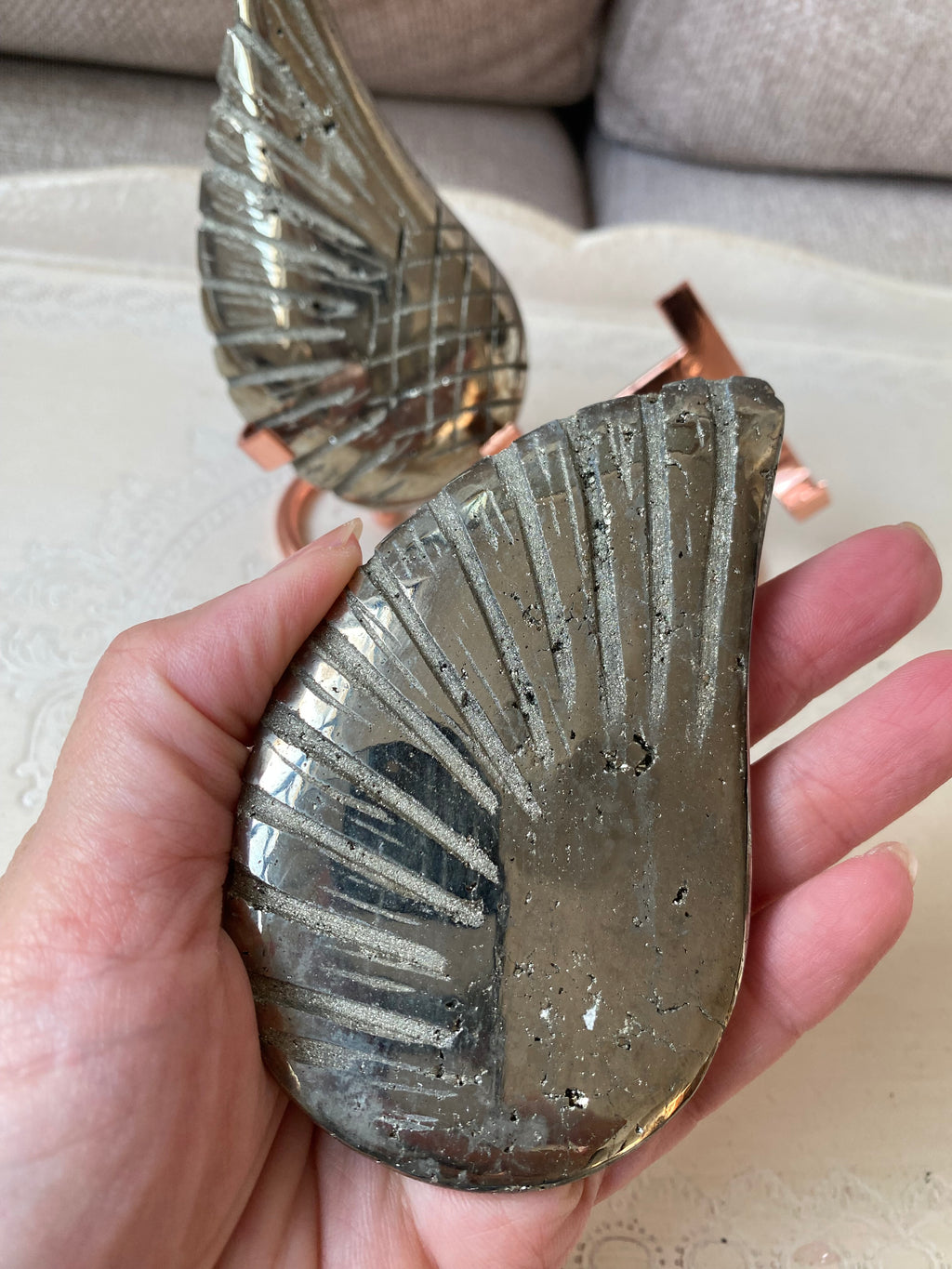 Pyrite Angel Wings