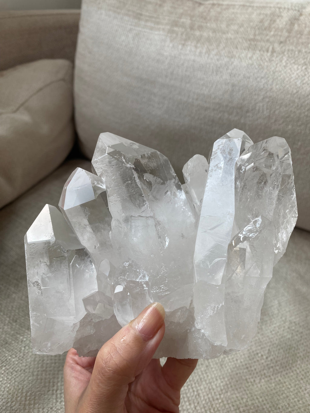 Clear Quartz cluster