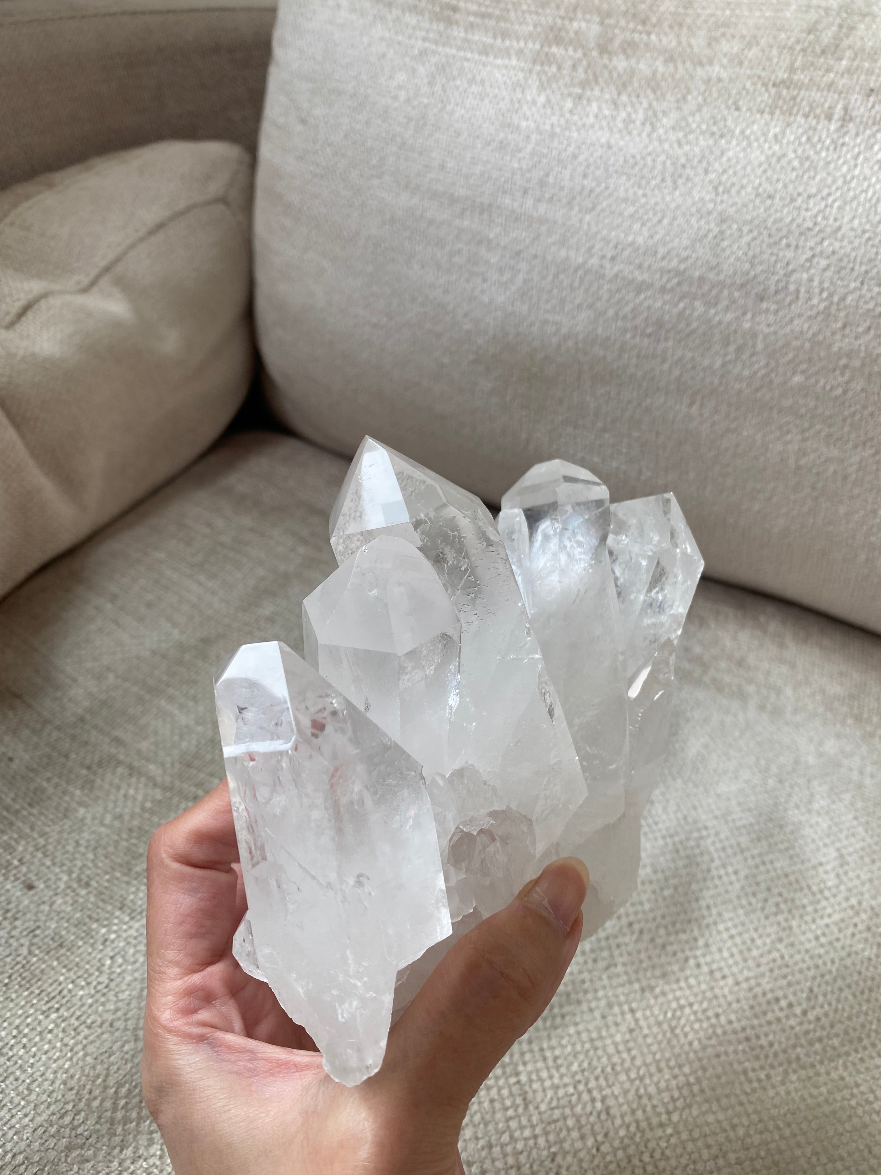 Clear Quartz cluster