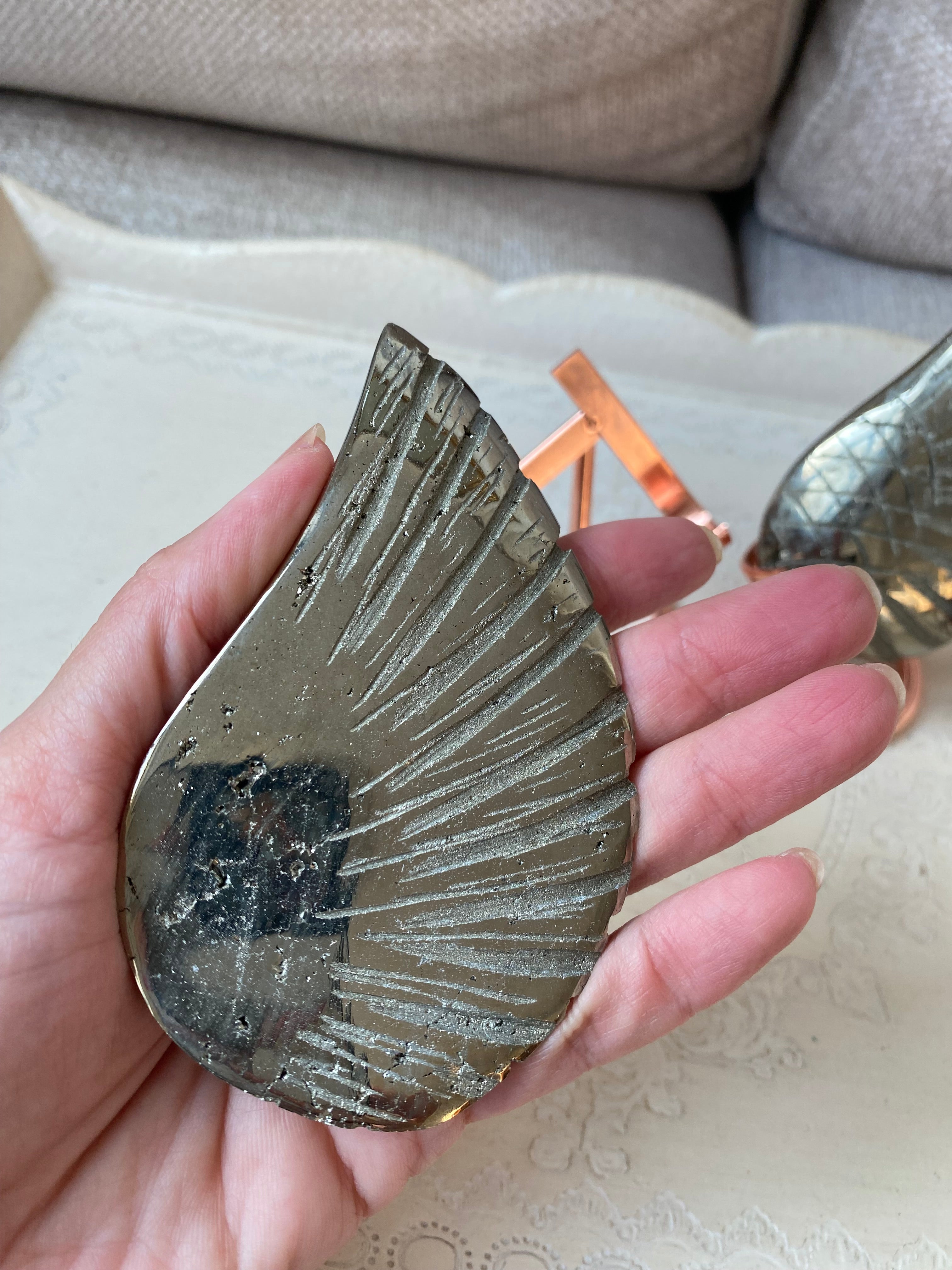 Pyrite Angel Wings