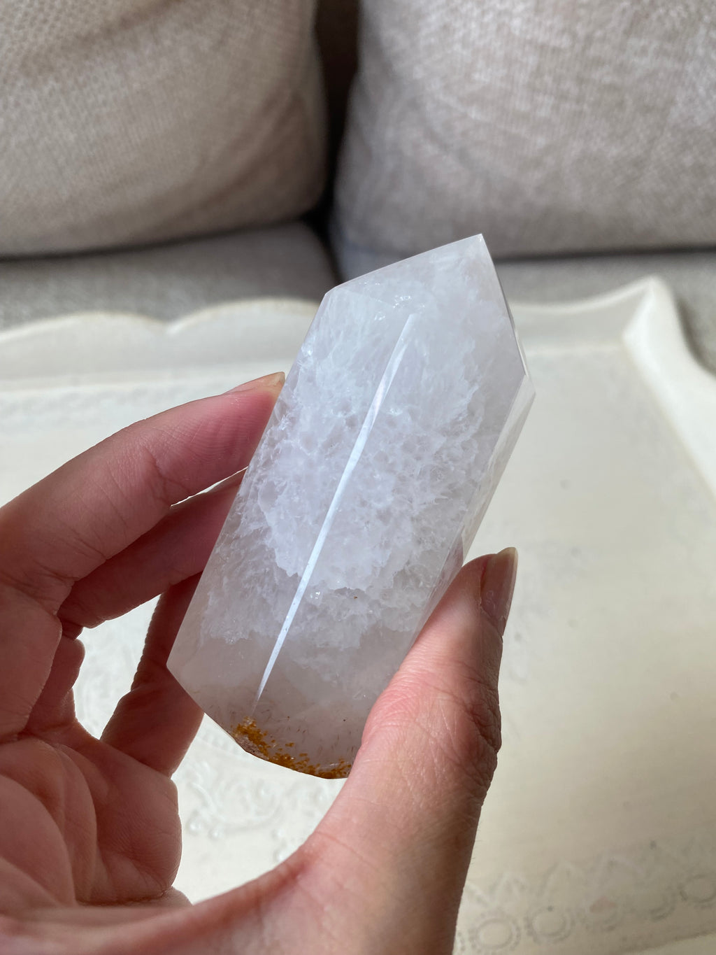Agate Druzy Tower