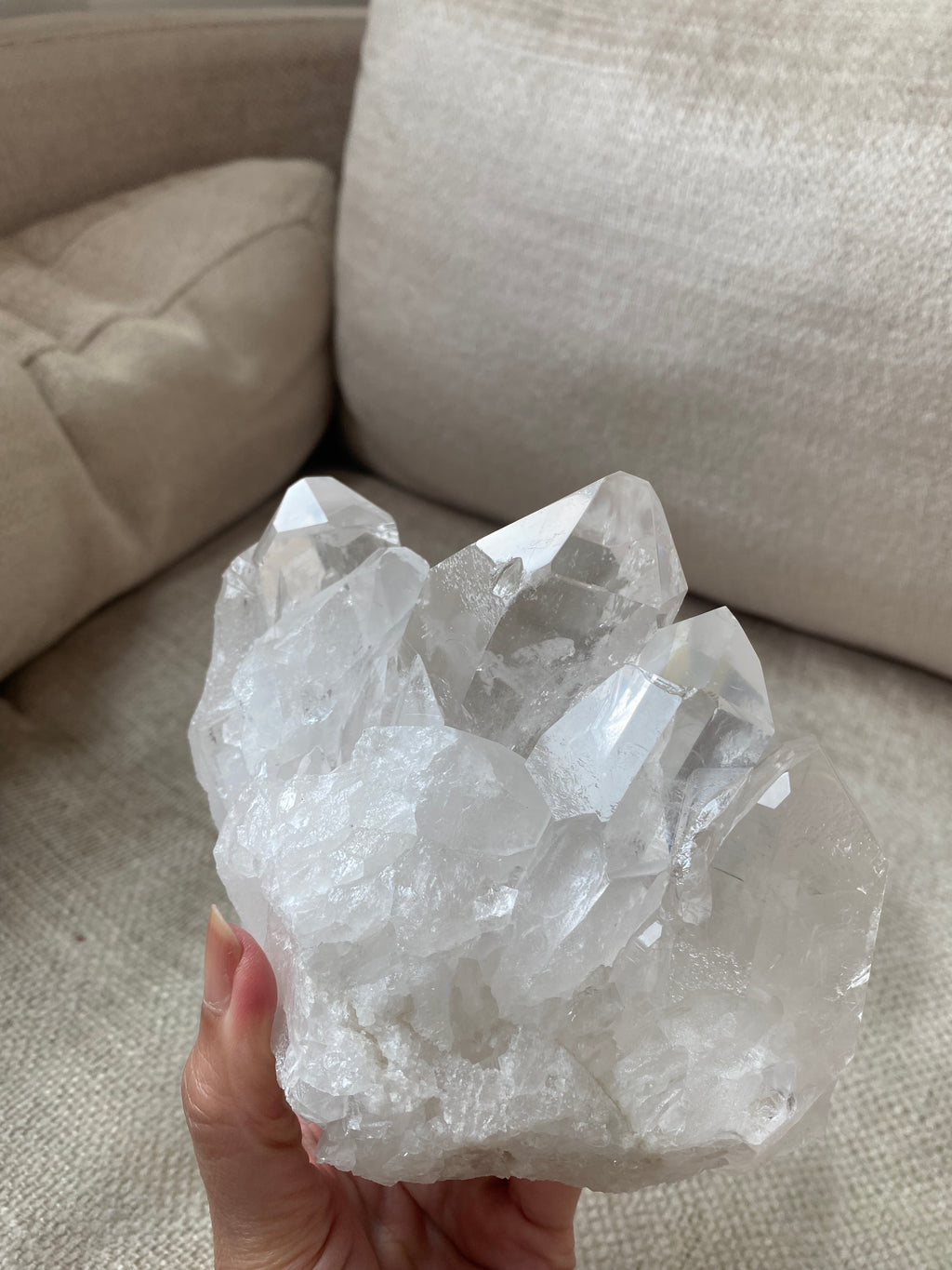 Clear Quartz cluster