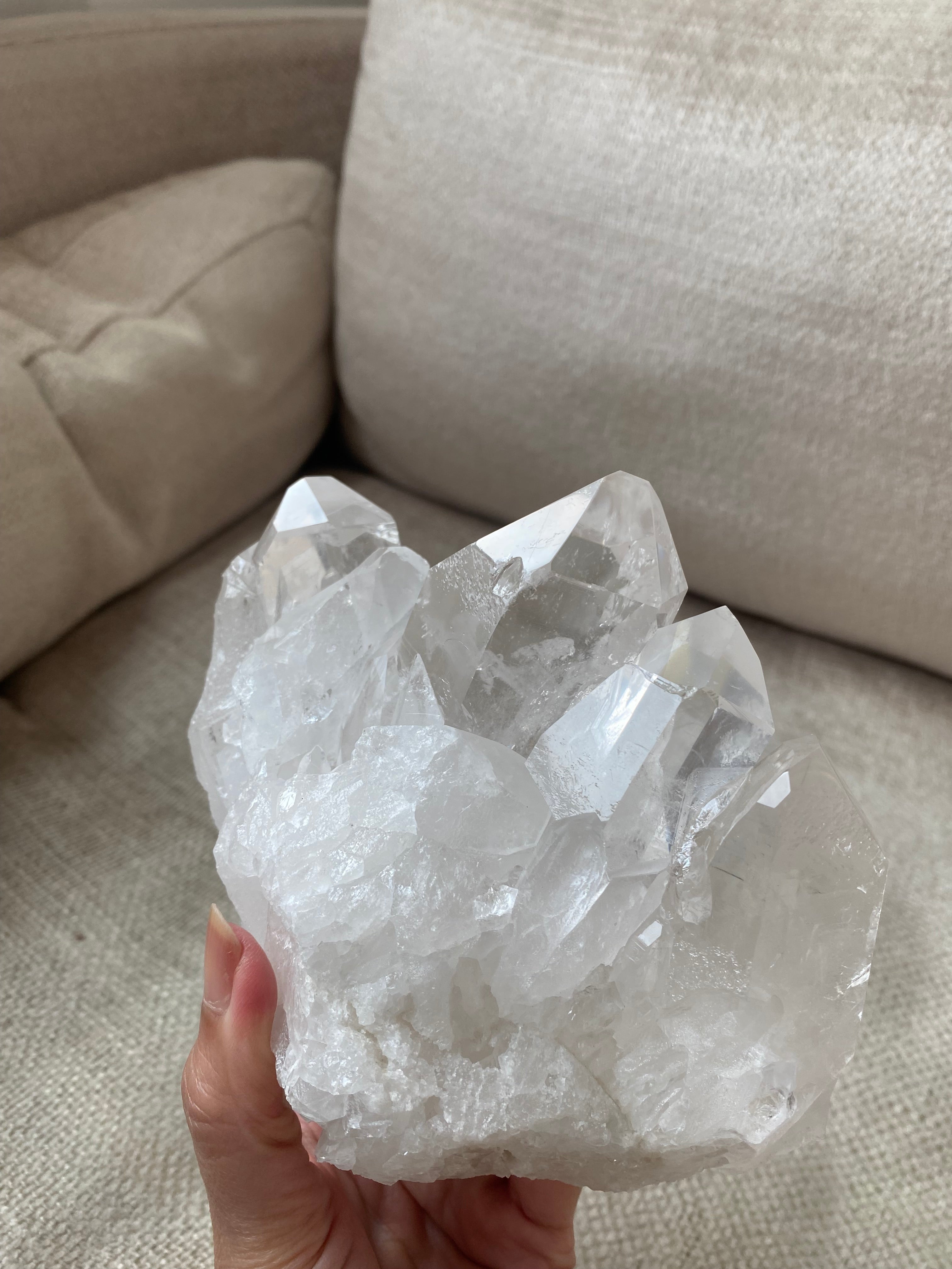 Clear Quartz cluster