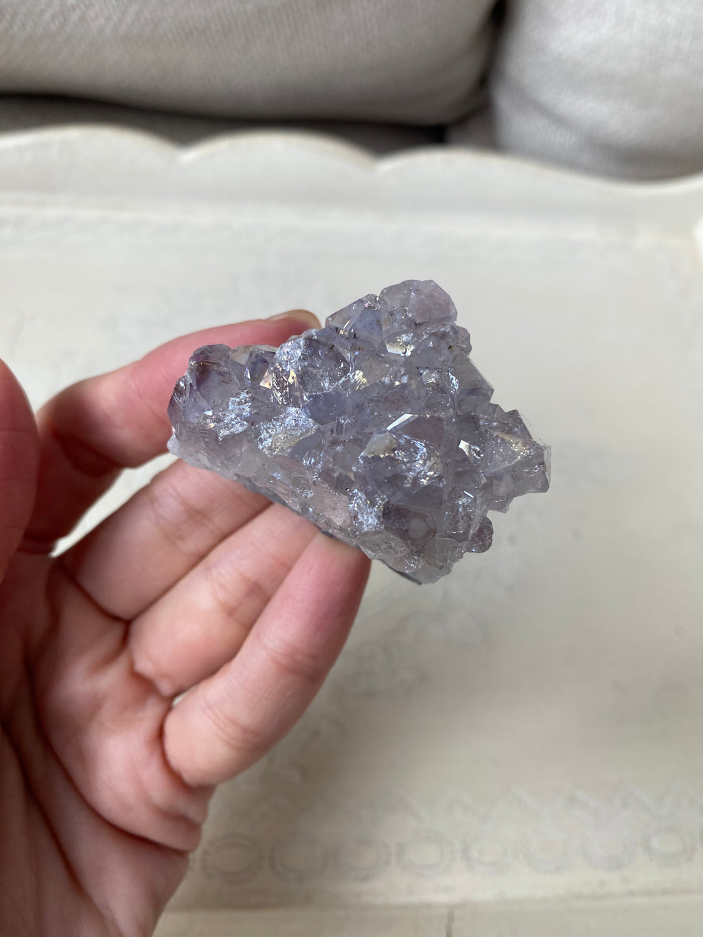 Aura Amethyst Cluster