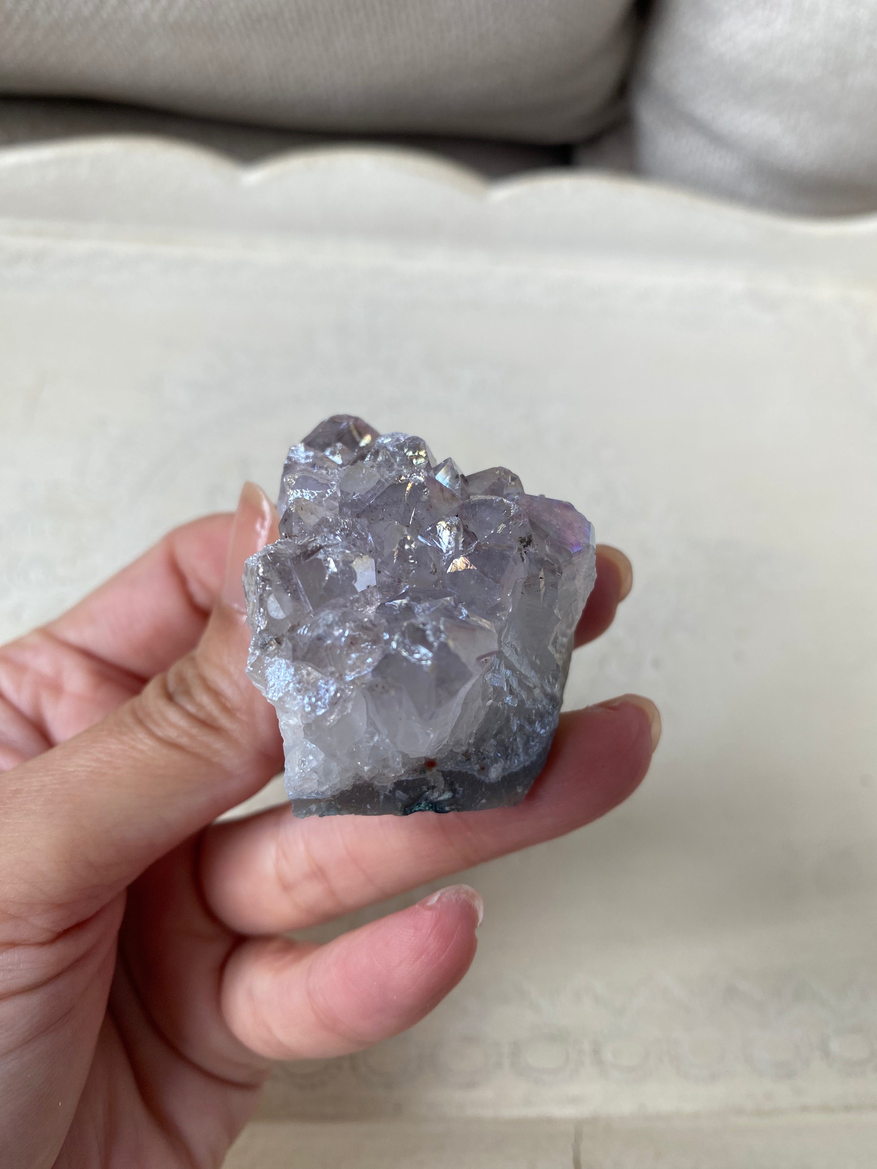 Aura Amethyst Cluster