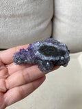 Amethyst Cluster with Agate Eye