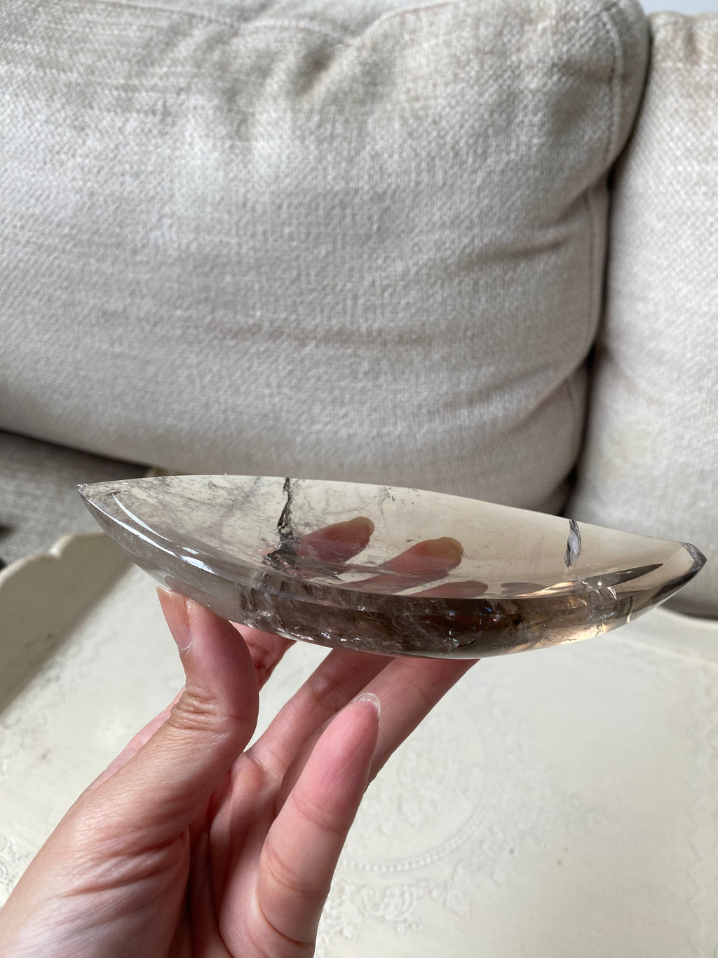 Smoky Quartz Bowl