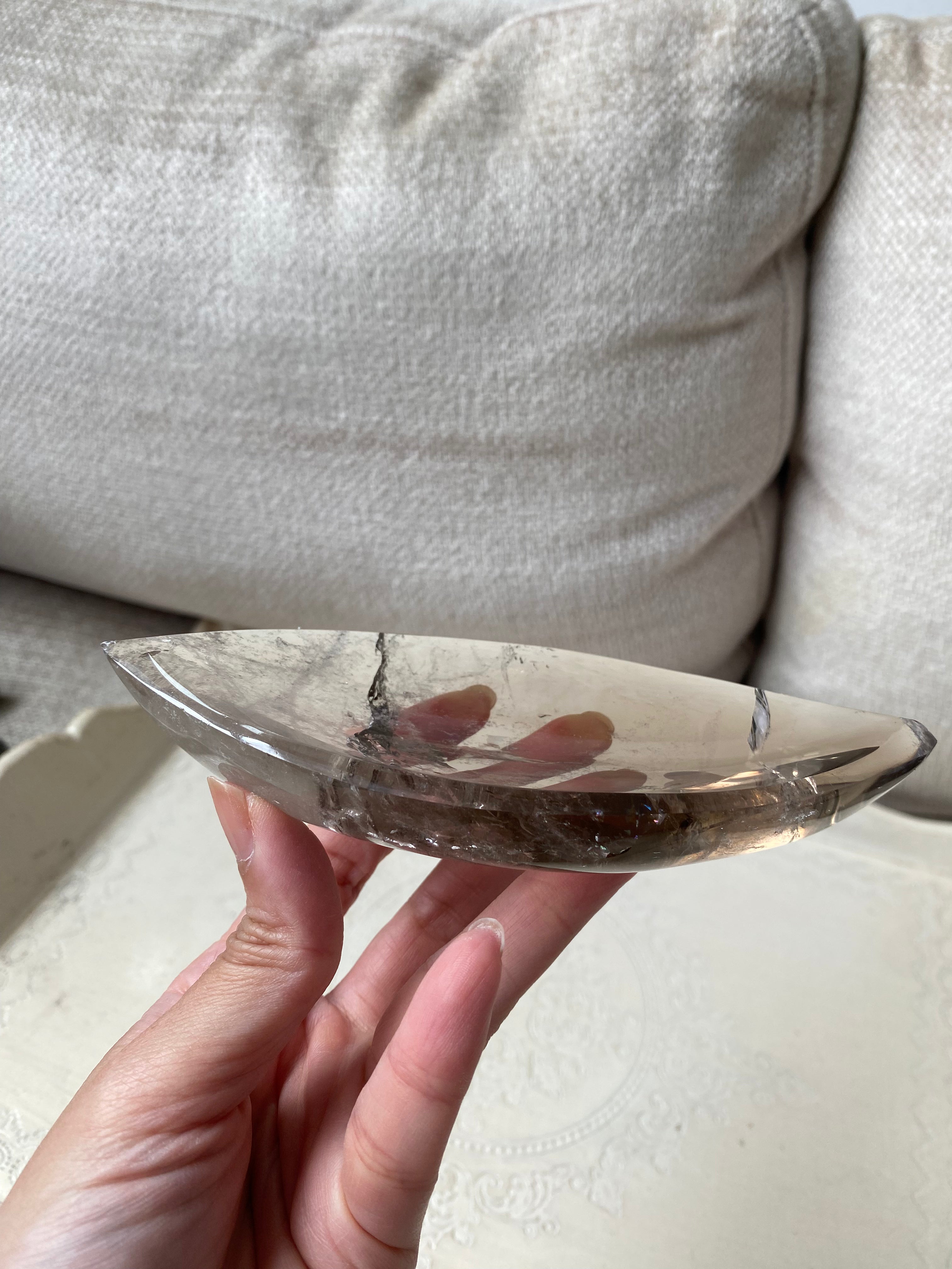 Smoky Quartz Bowl
