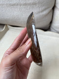 Smoky Quartz tear drop bowl