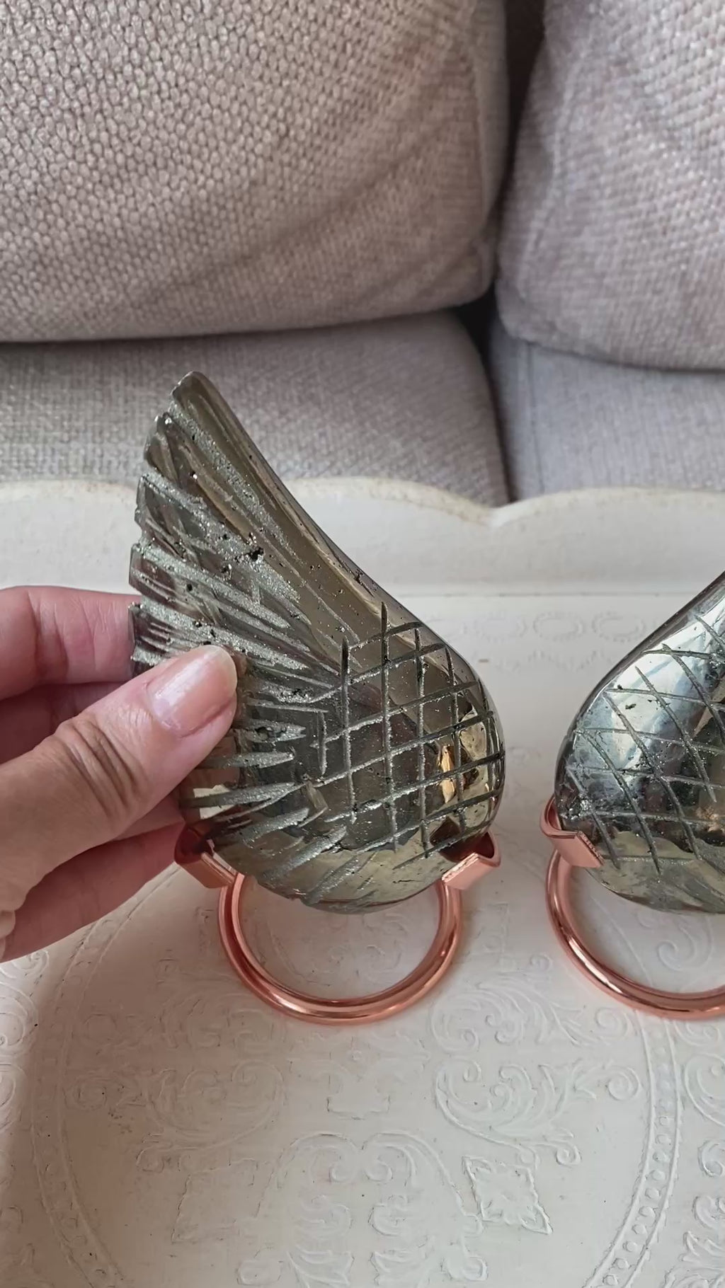 Pyrite Angel Wings