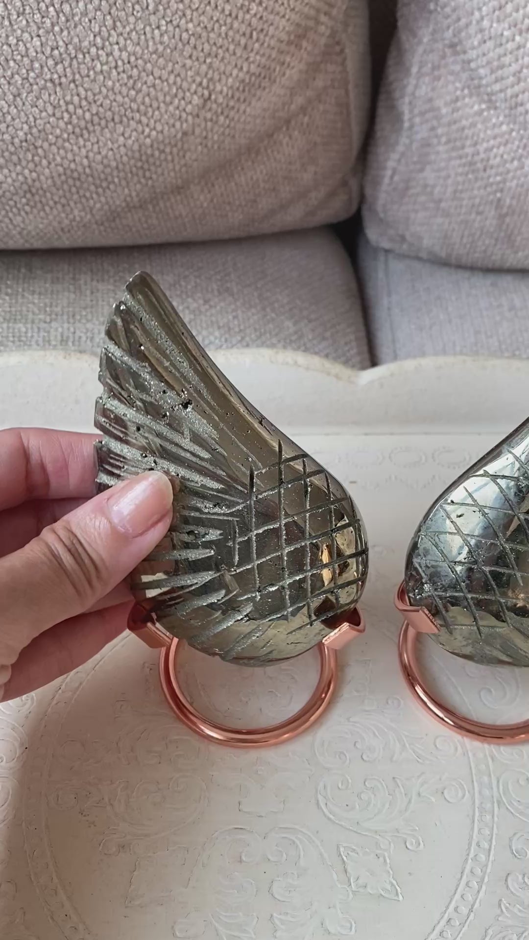 Pyrite Angel Wings