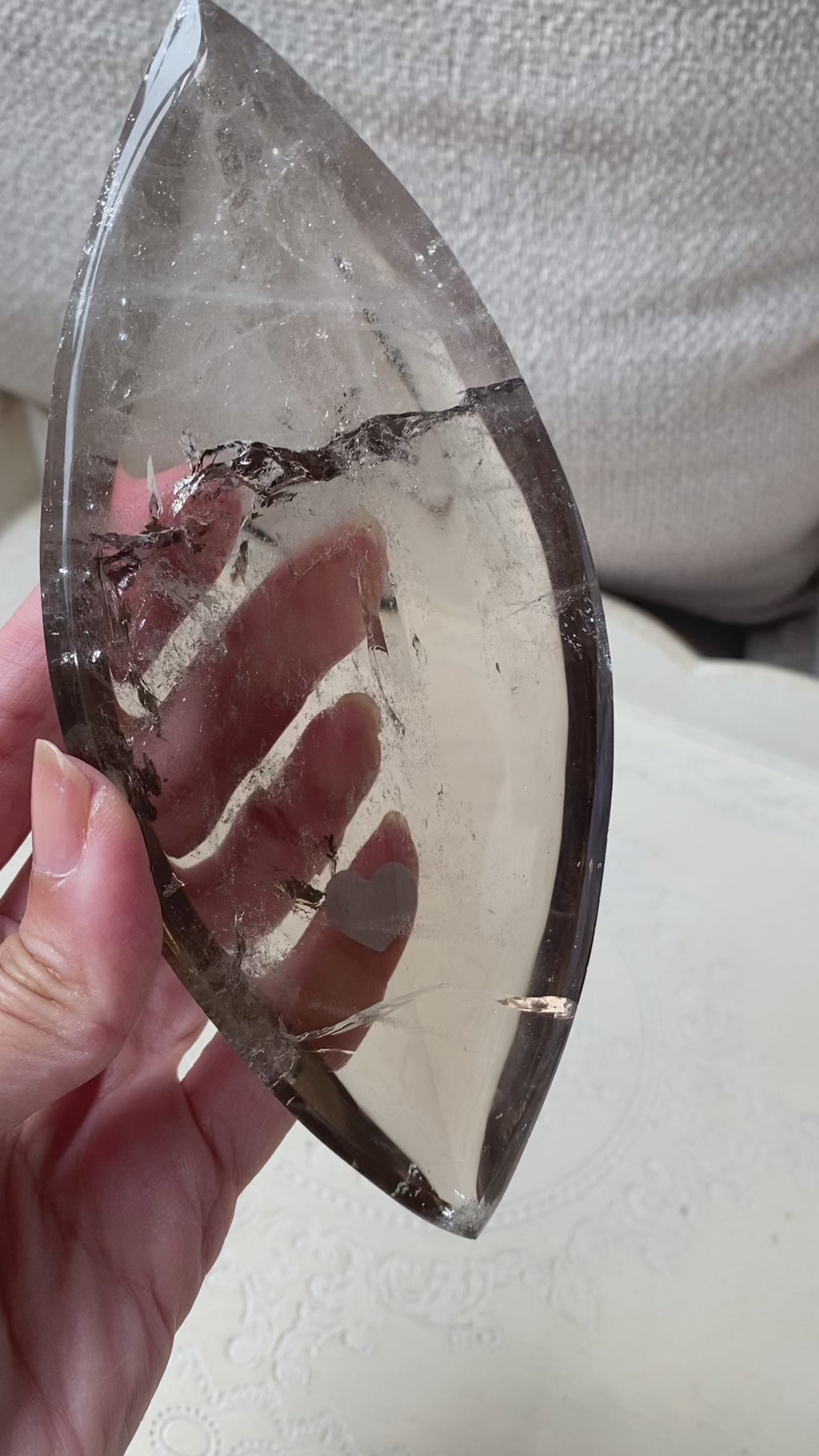 Smoky Quartz Bowl