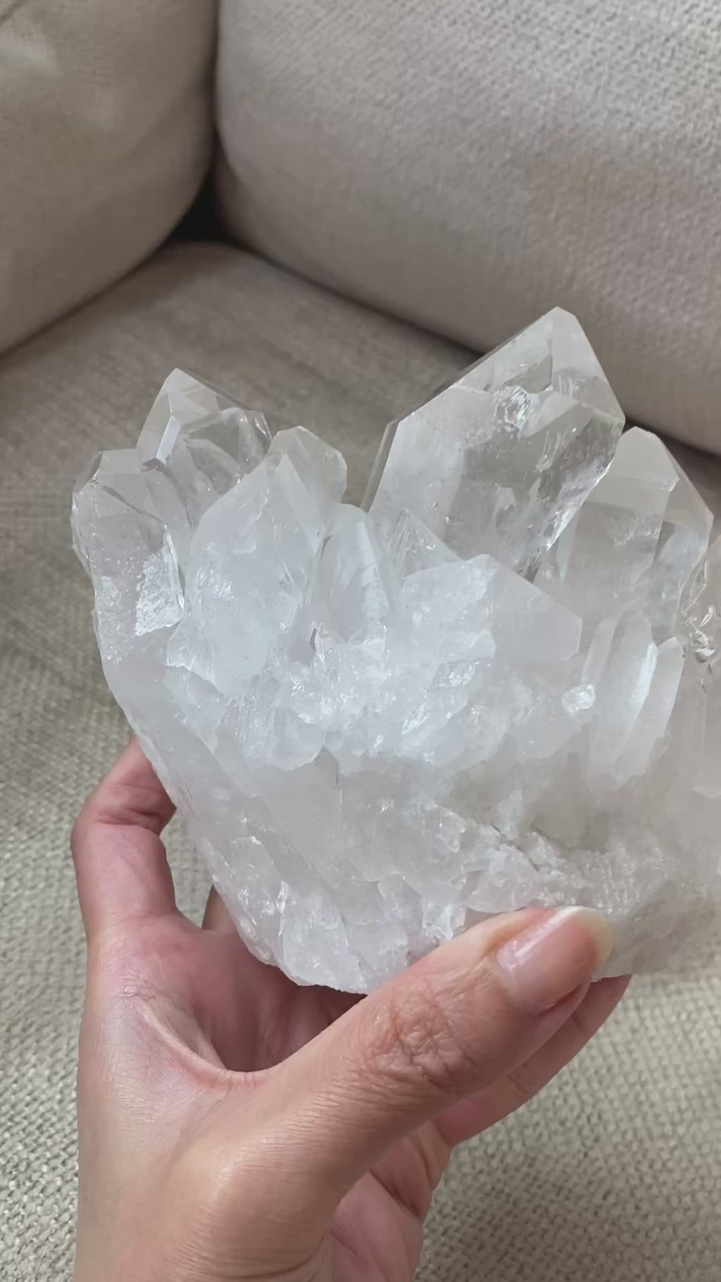 Clear Quartz cluster