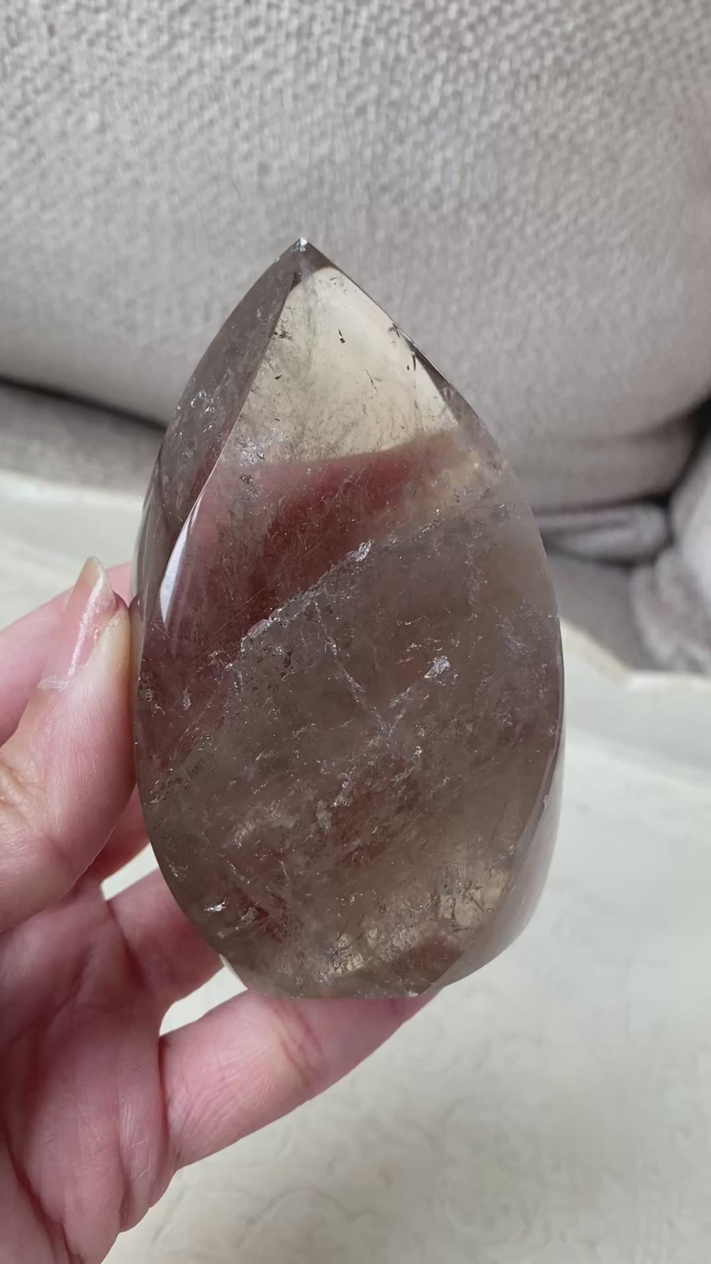Smoky Quartz Flames